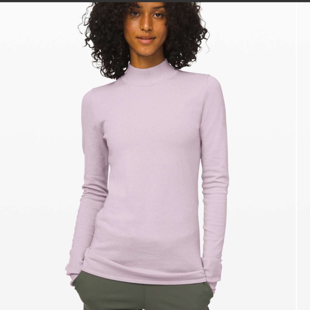 Lululemon Stand Steady Mock Neck Sweater